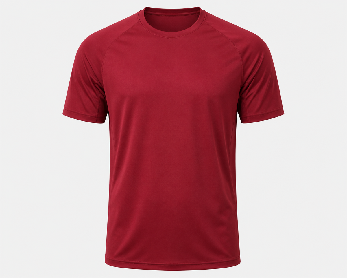 Cherry Red Performance Training Shirt | FRAUNTCH SCHULL