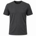 Dark Charcoal Premium Cotton T-Shirt | FRAUNTCH SCHULL
